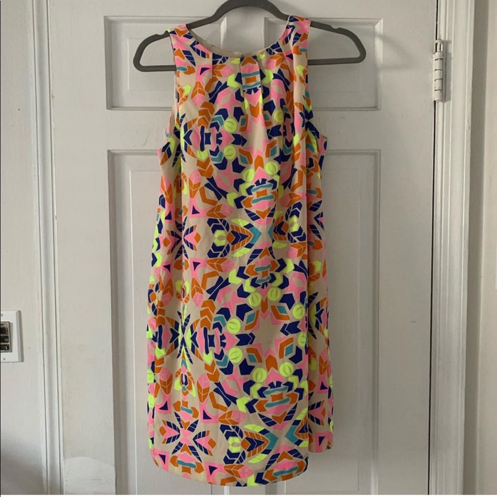 Mara Hoffman Geo Print Shift Dress - 4